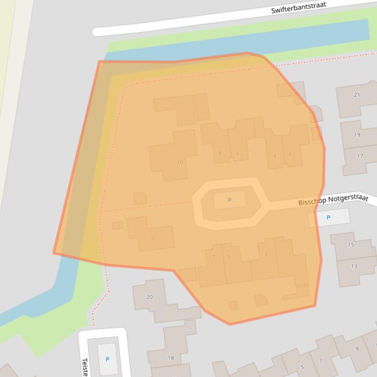 Kaart van postcodegebied 4012ER.