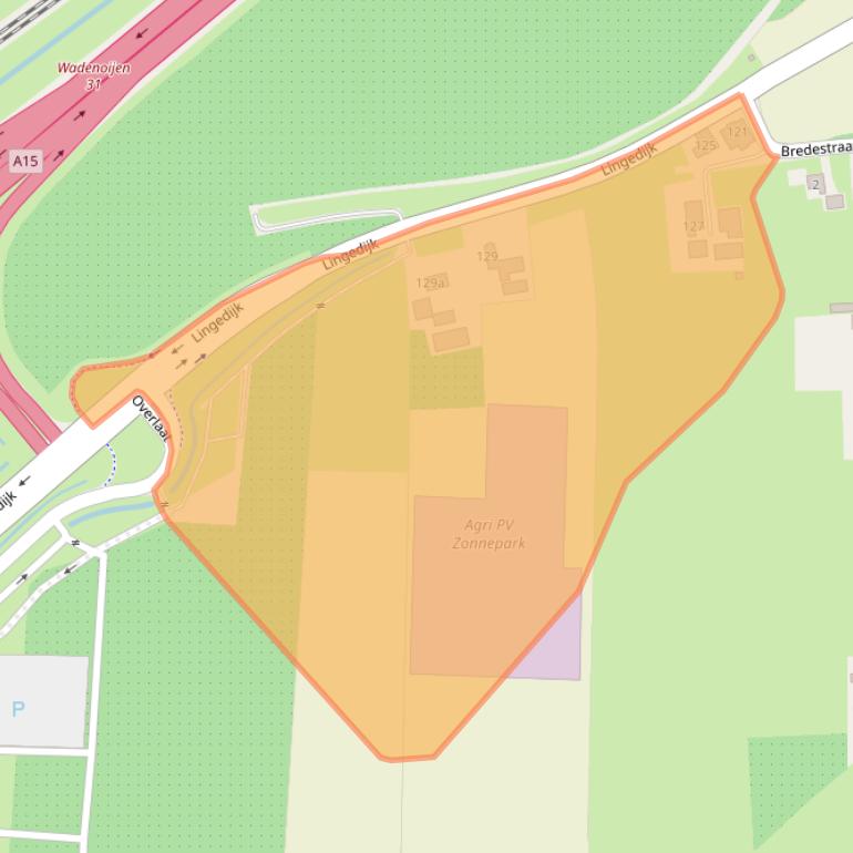 Kaart van postcodegebied 4014ME.