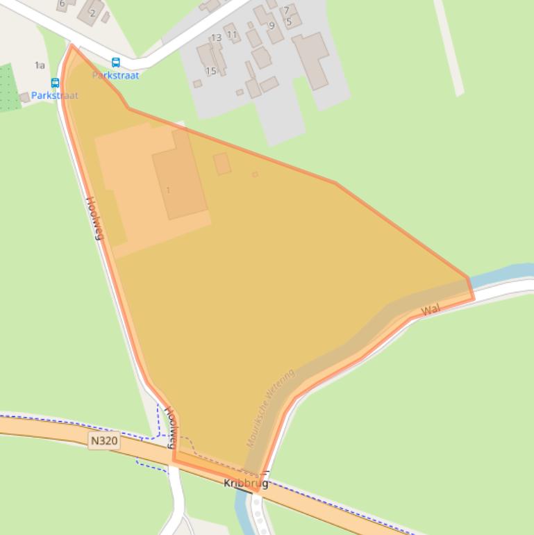 Kaart van postcodegebied 4021CN.