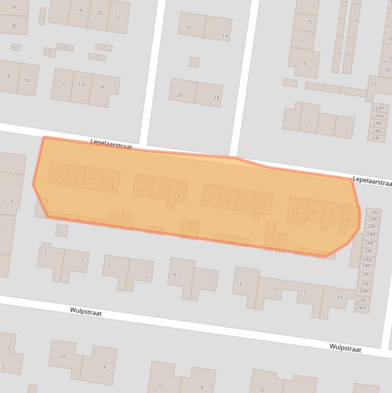 Kaart van postcodegebied 4021ES.
