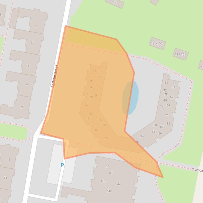 Kaart van postcodegebied 4021HM.