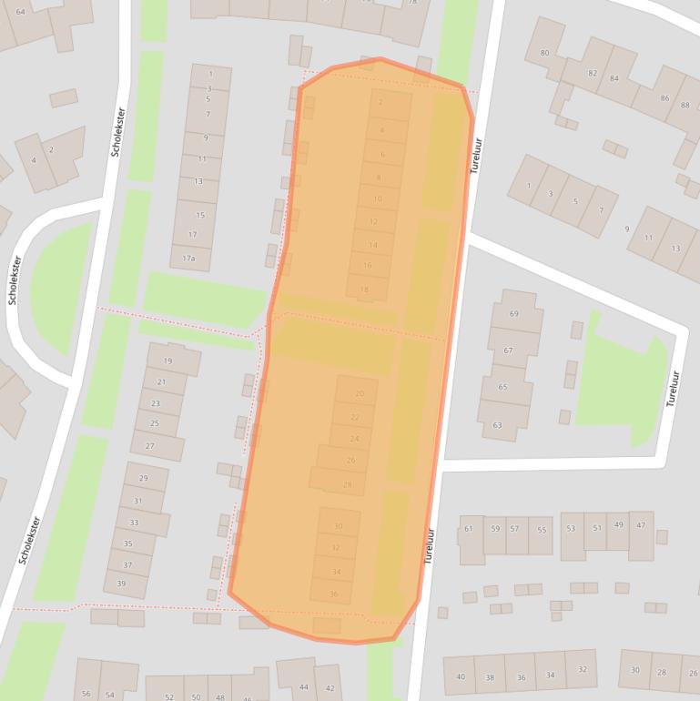 Kaart van postcodegebied 4021JL.