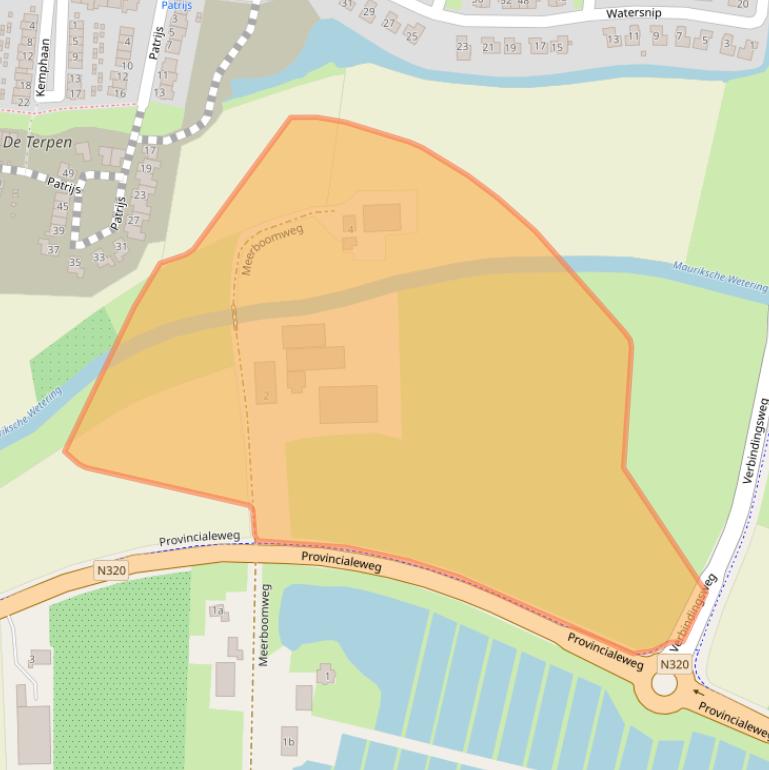 Kaart van postcodegebied 4021LL.