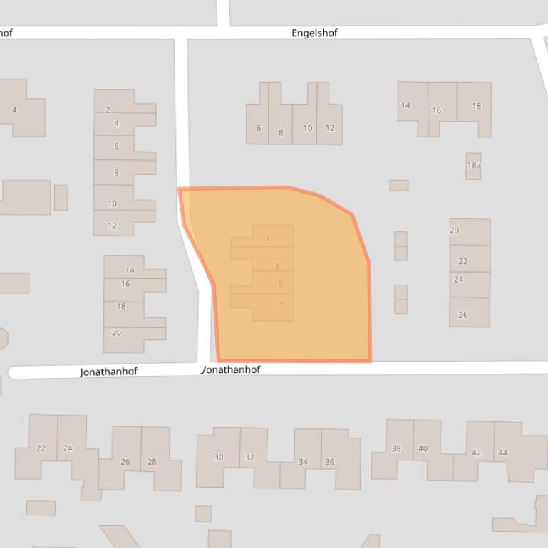 Kaart van postcodegebied 4021VH.