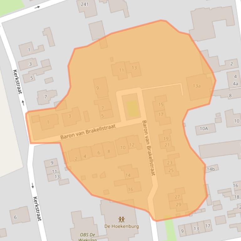 Kaart van postcodegebied 4023AG.