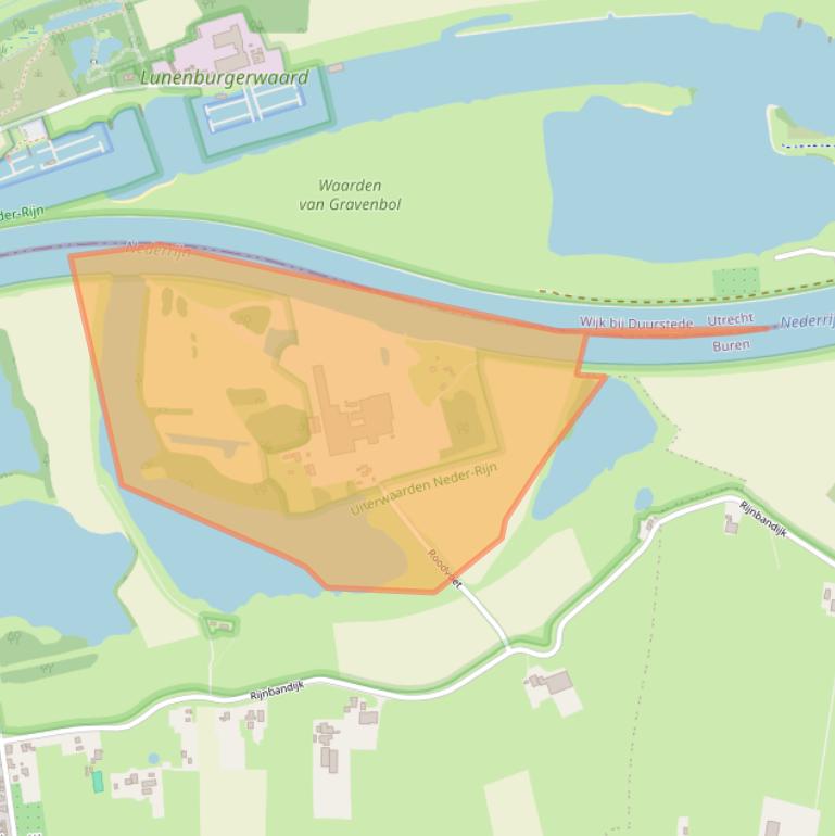 Kaart van postcodegebied 4023AL.