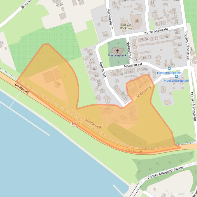 Kaart van postcodegebied 4023AR.