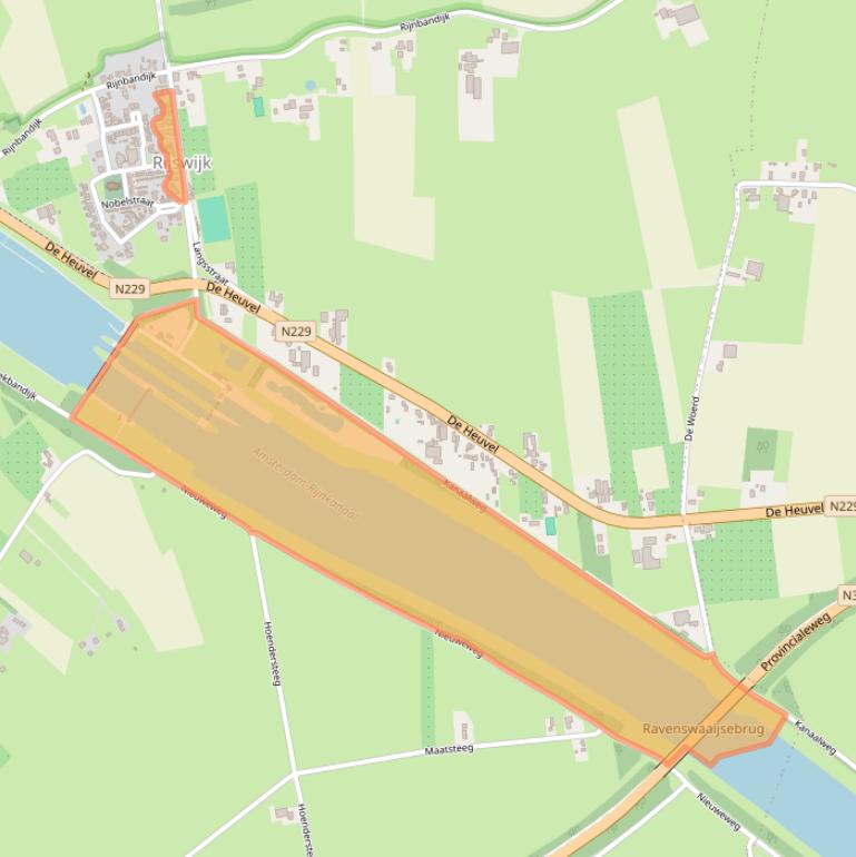 Kaart van postcodegebied 4023AX.