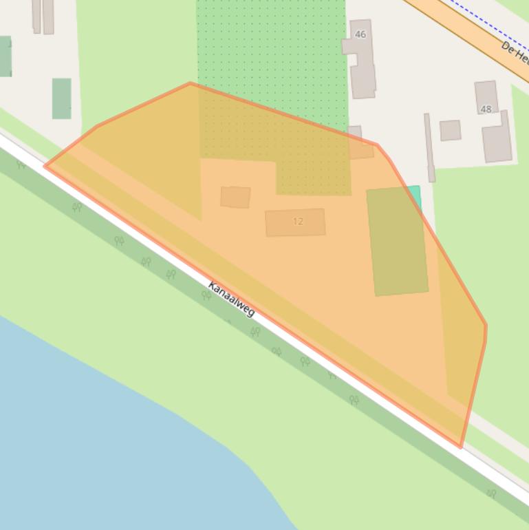 Kaart van postcodegebied 4023AZ.