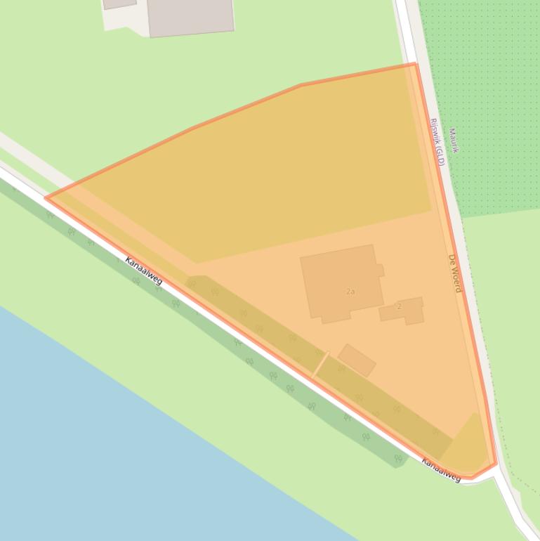 Kaart van postcodegebied 4023CL.