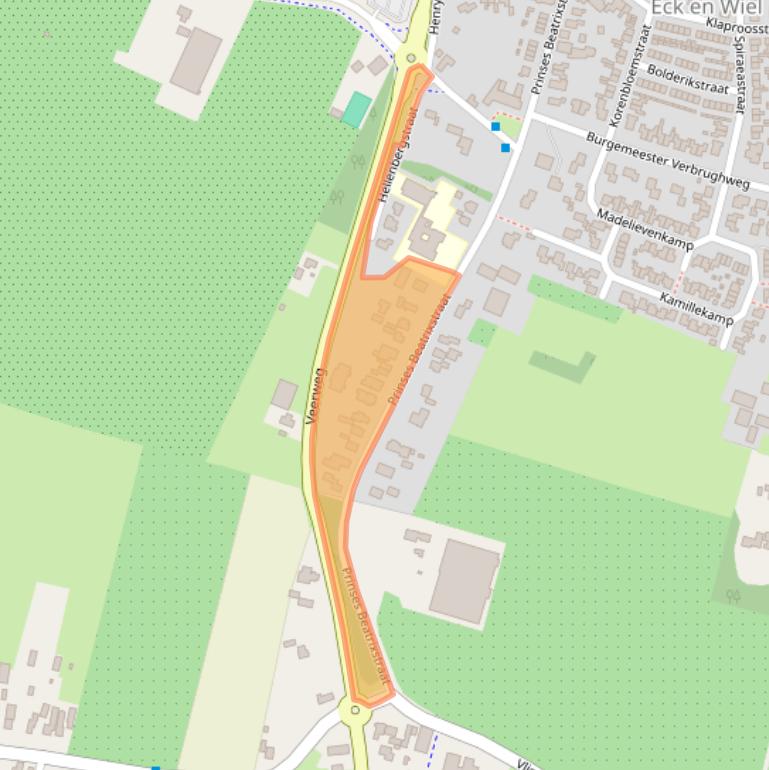 Kaart van postcodegebied 4024HN.