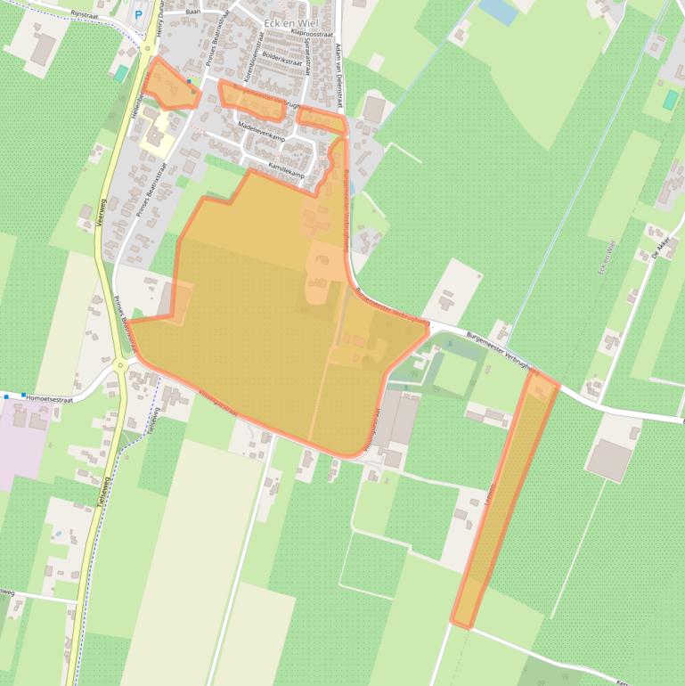 Kaart van postcodegebied 4024HR.
