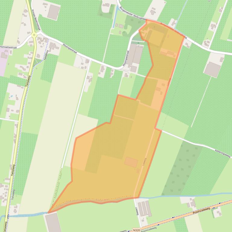 Kaart van postcodegebied 4024JK.
