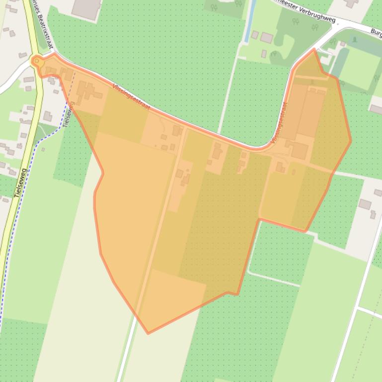 Kaart van postcodegebied 4024JL.