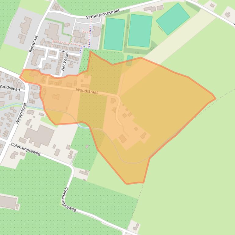 Kaart van postcodegebied 4031JA.