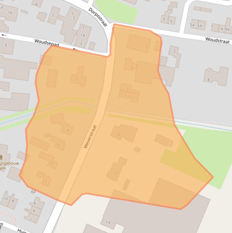 Kaart van postcodegebied 4031JC.
