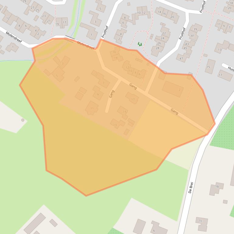 Kaart van postcodegebied 4031JH.