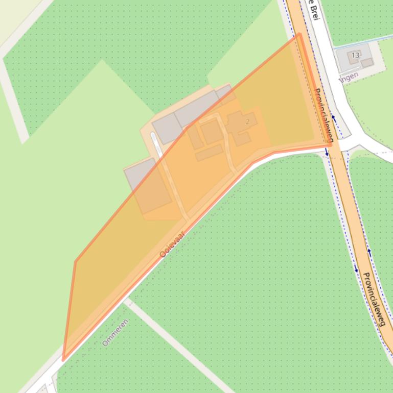 Kaart van postcodegebied 4031JJ.