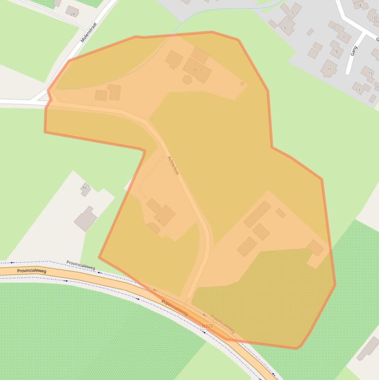 Kaart van postcodegebied 4031JK.