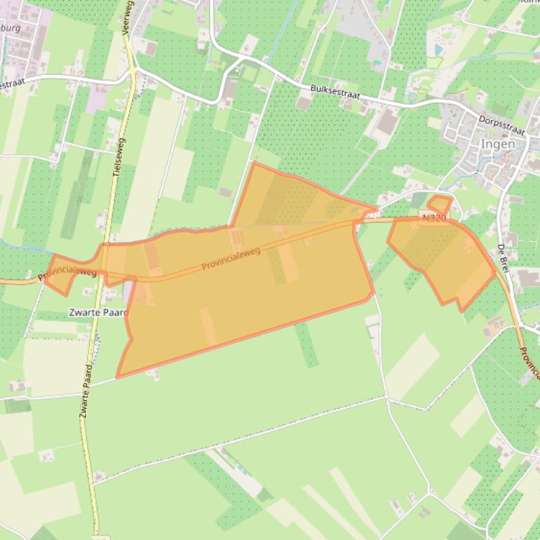 Kaart van postcodegebied 4031JM.