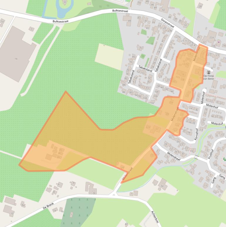 Kaart van postcodegebied 4031JS.
