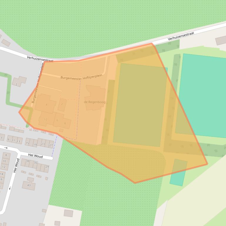 Kaart van postcodegebied 4031KV.