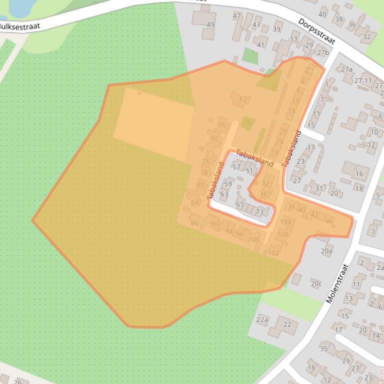 Kaart van postcodegebied 4031MJ.