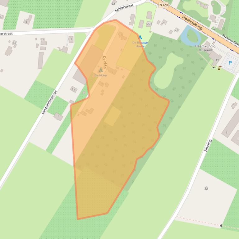 Kaart van postcodegebied 4032NP.