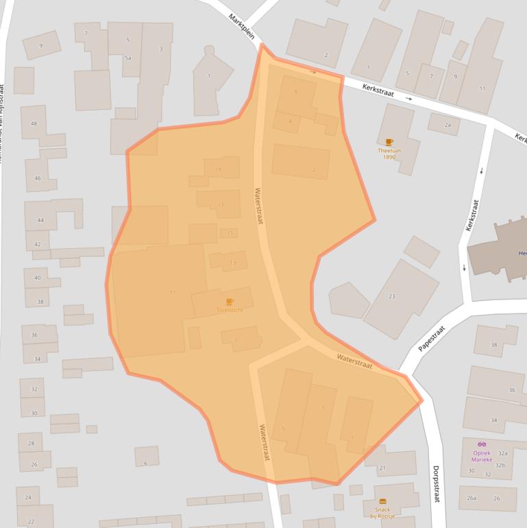 Kaart van postcodegebied 4033EC.