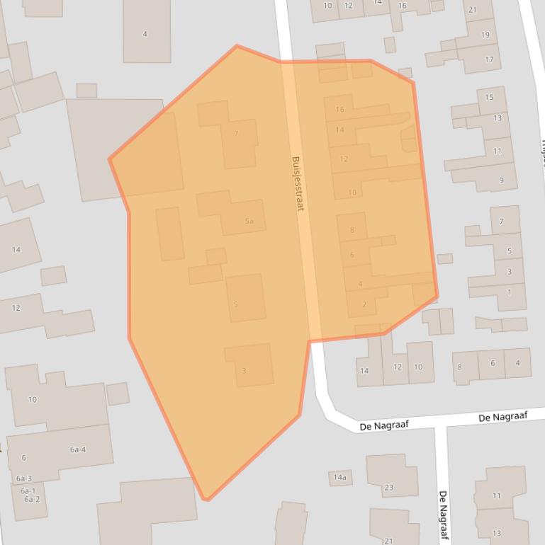 Kaart van postcodegebied 4033EZ.