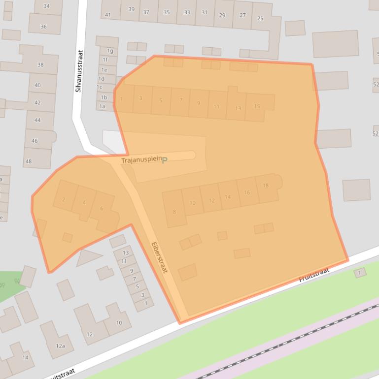 Kaart van postcodegebied 4041AK.