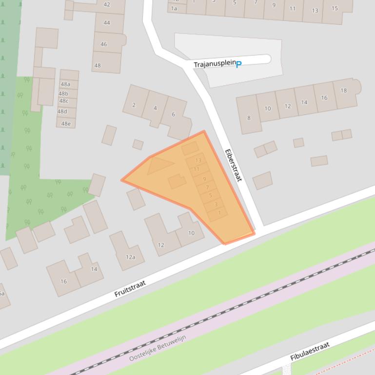 Kaart van postcodegebied 4041AL.