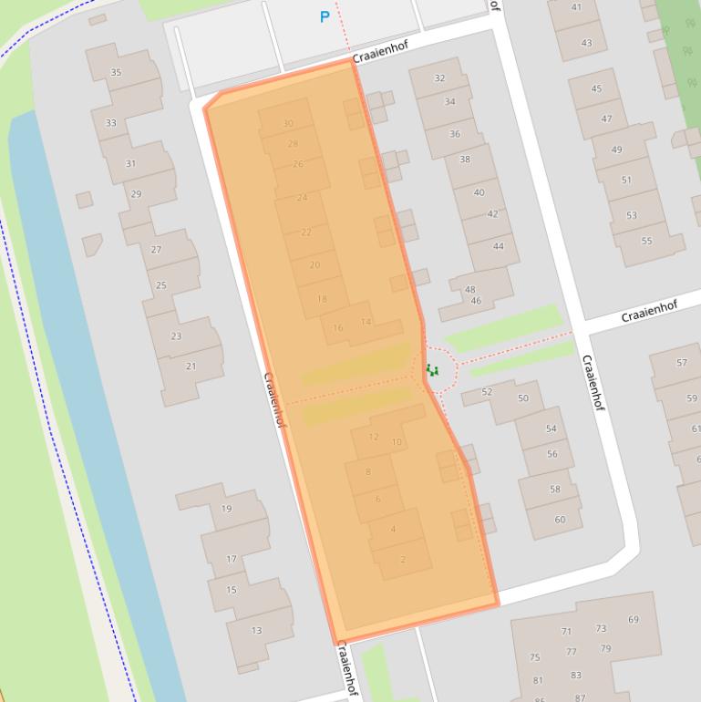 Kaart van postcodegebied 4041BT.