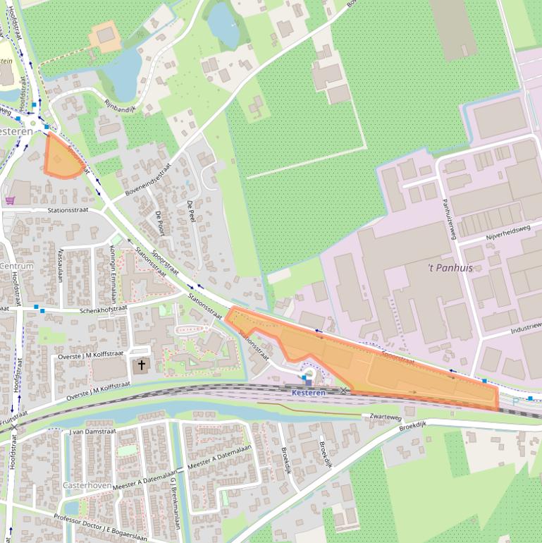 Kaart van postcodegebied 4041CM.