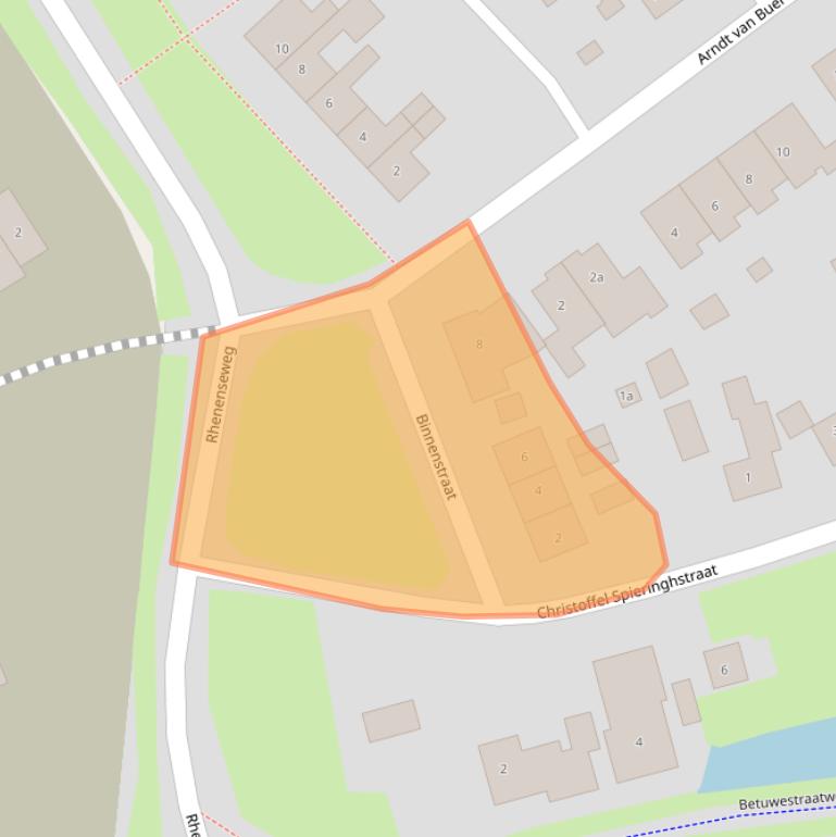 Kaart van postcodegebied 4041GL.