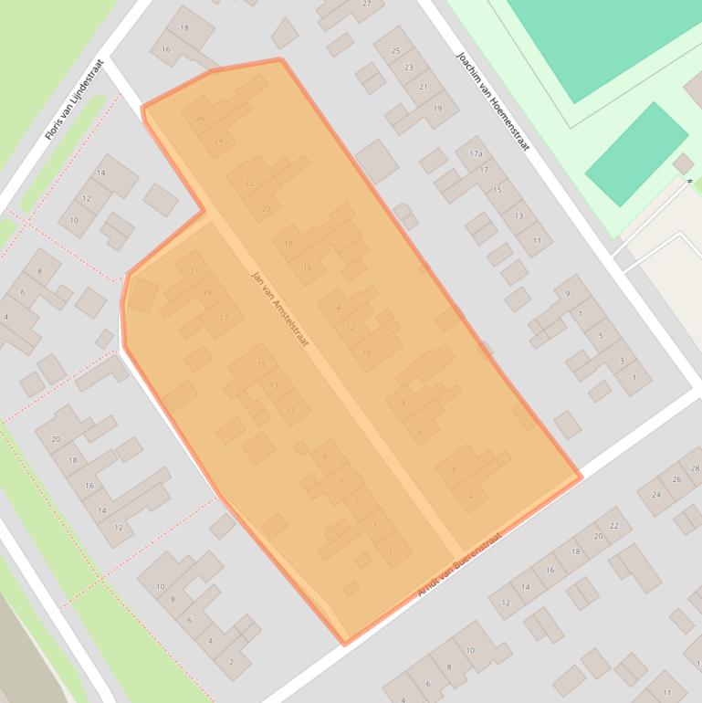Kaart van postcodegebied 4041GM.