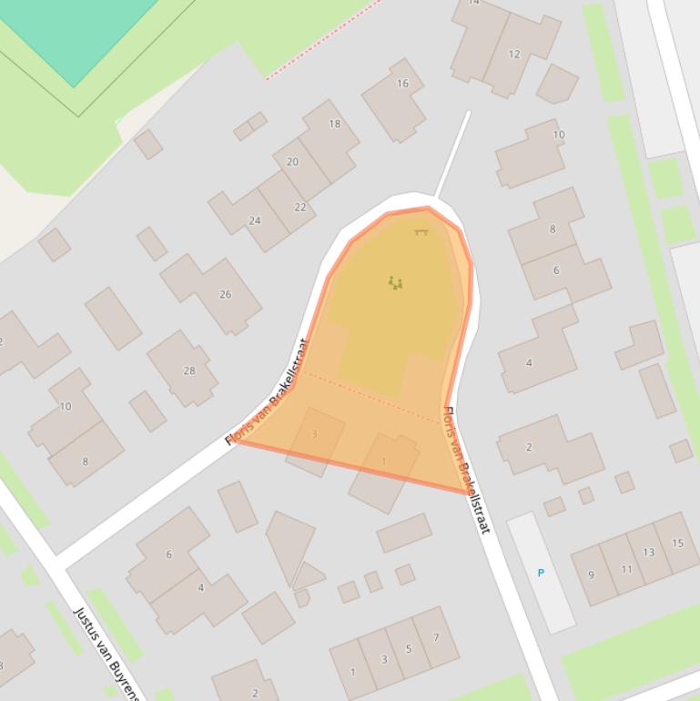 Kaart van postcodegebied 4041JH.