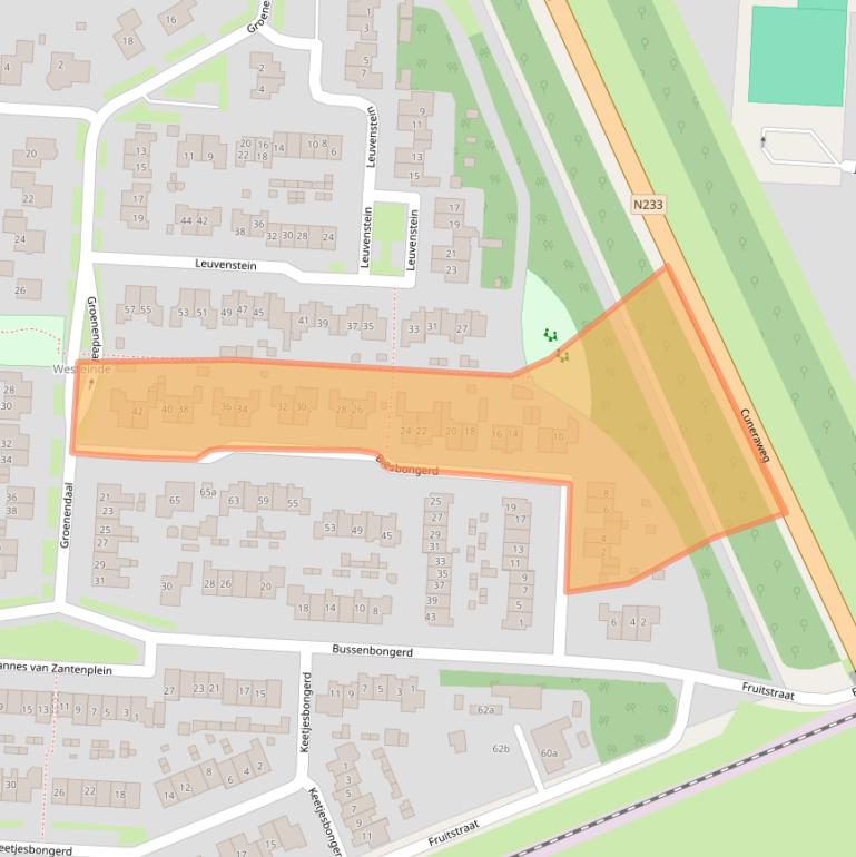 Kaart van postcodegebied 4041RE.