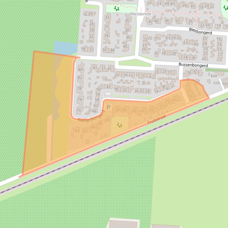 Kaart van postcodegebied 4041RG.