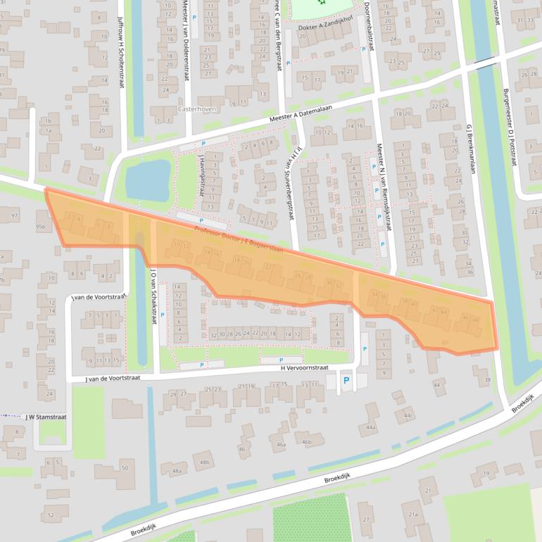 Kaart van postcodegebied 4041TA.