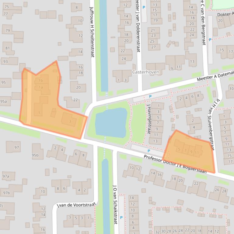 Kaart van postcodegebied 4041TB.