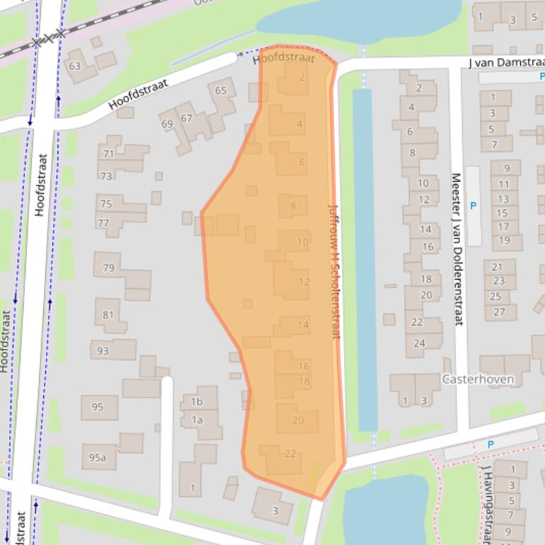 Kaart van postcodegebied 4041VA.