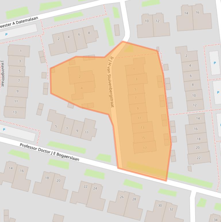 Kaart van postcodegebied 4041VL.