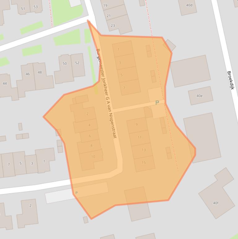 Kaart van postcodegebied 4041VR.