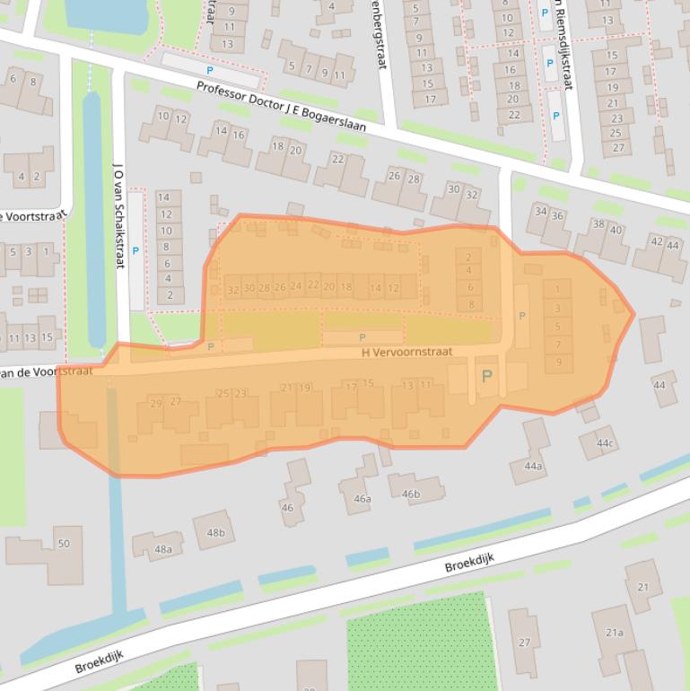 Kaart van postcodegebied 4041VT.