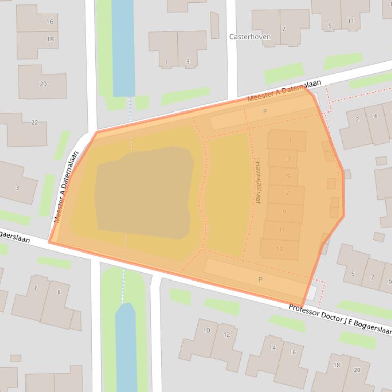 Kaart van postcodegebied 4041VV.