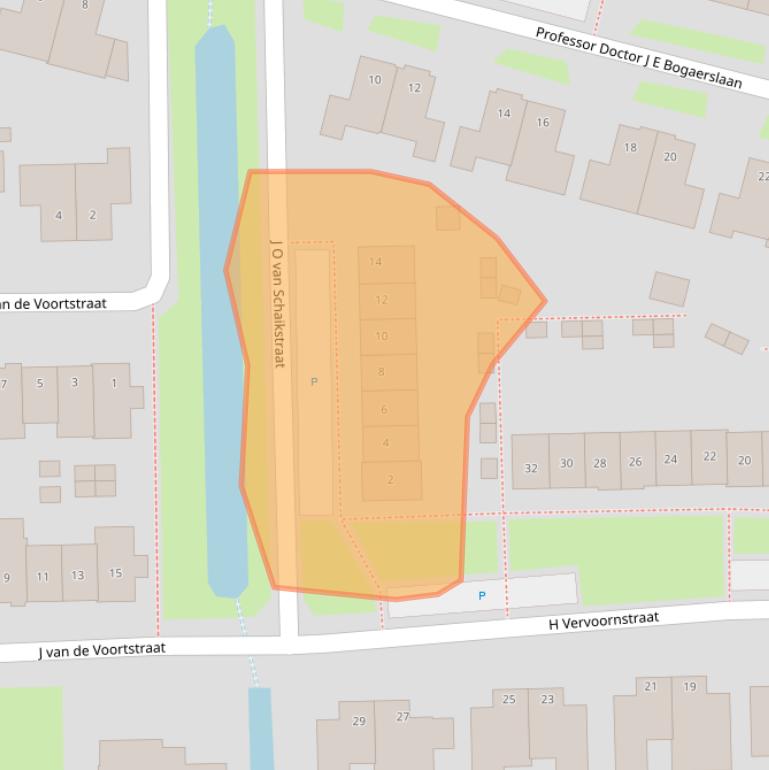 Kaart van postcodegebied 4041VW.