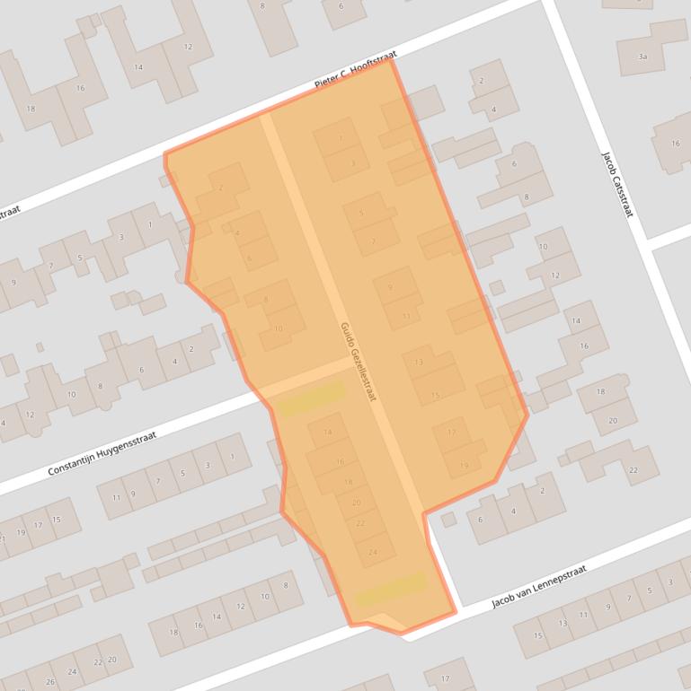 Kaart van postcodegebied 4041XT.