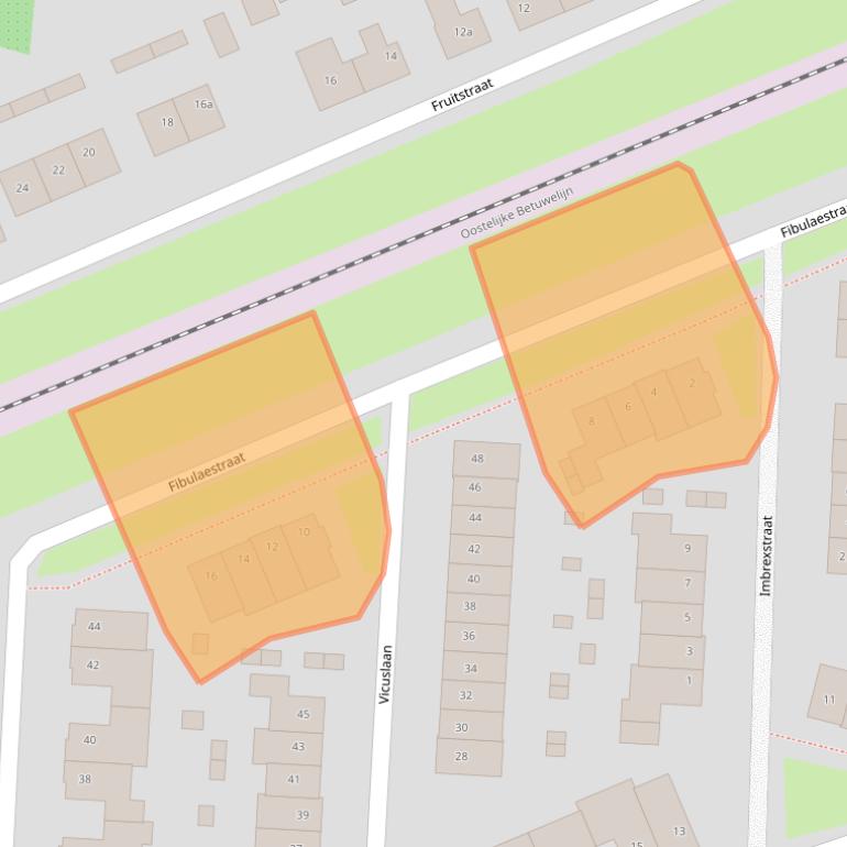 Kaart van postcodegebied 4041ZD.