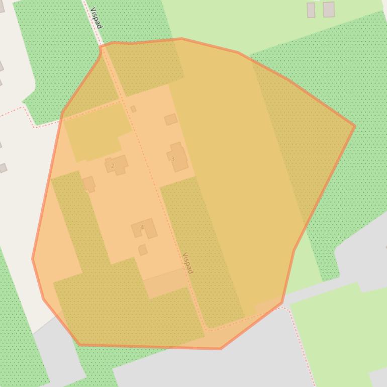 Kaart van postcodegebied 4043JN.